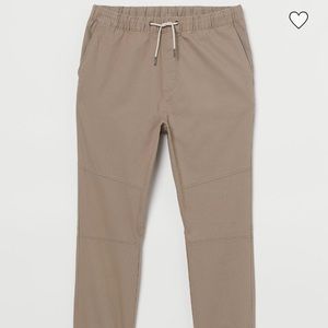 Men H&M Taupe Joggers